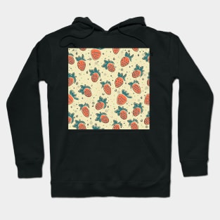 Strawberry Pattern Hoodie